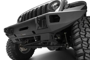 Jeep Wrangler JL Bumper - Front - Go Rhino - Trailline - Textured Black - `18-`26